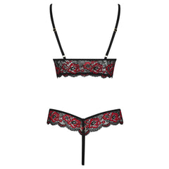 Cottelli Crotchless Body With Lace