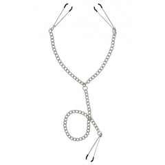 Master Series Nipple To Clit Tweezer Clamp Set