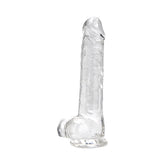 loving-joy-8-inch-dildo-with-balls-clear