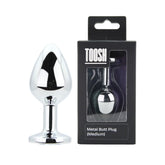 toosh-silver-metal-butt-plug-medium-clear-stone
