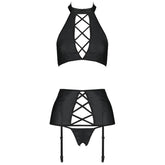 PASSION - NANCY ECOLOGICAL LEATHER SET S/M