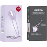 FUN FACTORY - SMARTBALL UNO PELVIC BALL WHITE / PASTEL LILAC
