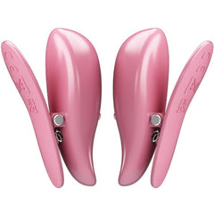 PRETTY LOVE - CAILEY NIPPLE CLAMPS 10 VIBRATIONS REMOTE CONTROL PINK