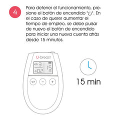 500 COSMETICS - U BREAST BREAST INCREASE ELECTROSTIMULATION