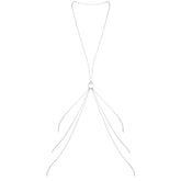 BIJOUX - MAGNIFIQUE METAL CHAINS FOR THE BODY 8 SILVER