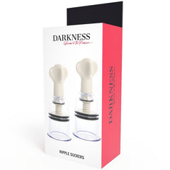 DARKNESS - TRANSPARENT NIPPLE STIMULATING WAVES 5CM DIMETER