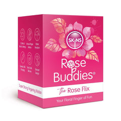 Skins Rose Buddies The Rose Flix Clitoral Massager Pink