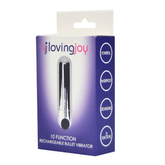 loving-joy-10-function-rechargeable-bullet-vibrator-silver