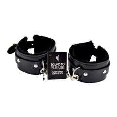 bound-to-please-furry-plush-wrist-cuffs-black