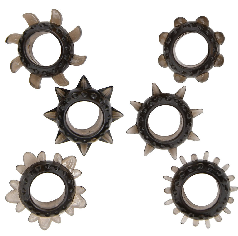 loving-joy-textured-cock-ring-set-6-pack