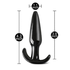 Small Tapered Black Anal Plug