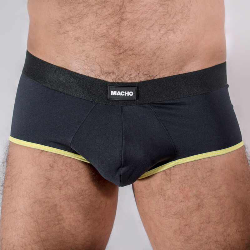 MACHO - MS24R BRIEF UNDERPANTS DARK RED XL