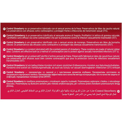 CONTROL - ADAPTA STRAWBERRY CONDOMS 144 UNITS