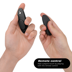 WE-VIBE - MOXIE + BLACK CLITORAL VIBRATOR
