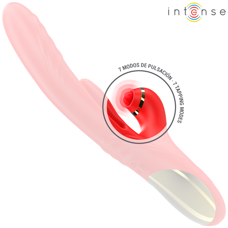 INTENSE - ROSALIA MULTIFUNCTION VIBRATOR 3 IN 1 RED