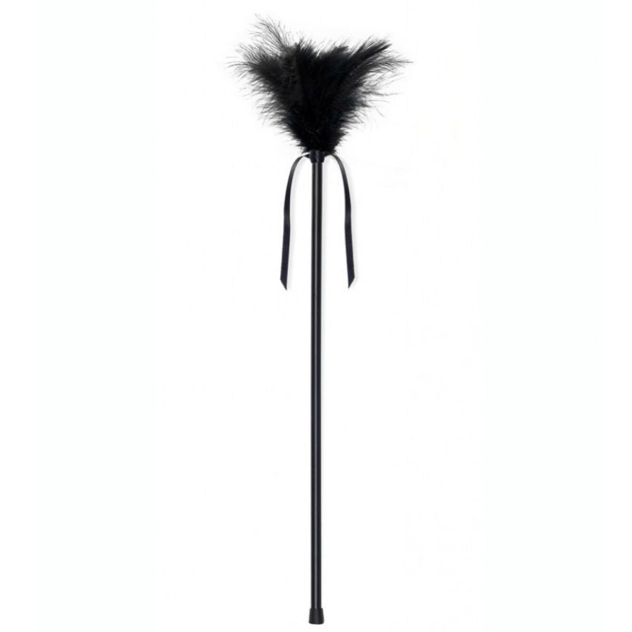 SECRETPLAY - BLACK FEATHERS 40 CM