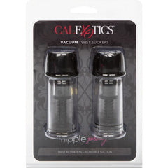 CALEXOTICS - VACCUM TWIST STIMULATING WAVES FOR NIPPLES BLACK