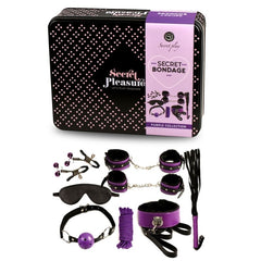 SECRETPLAY - BDSM SET 8PCS PURBLE /BLACK